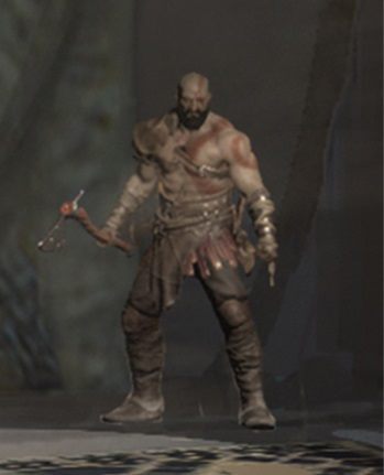 Kratos zapuścił modną brodę / Źródło: NerdLeaks / NeoGAF.