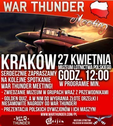 War Thunder Meeting za dwa tygodnie w Krakowie - ilustracja #1
