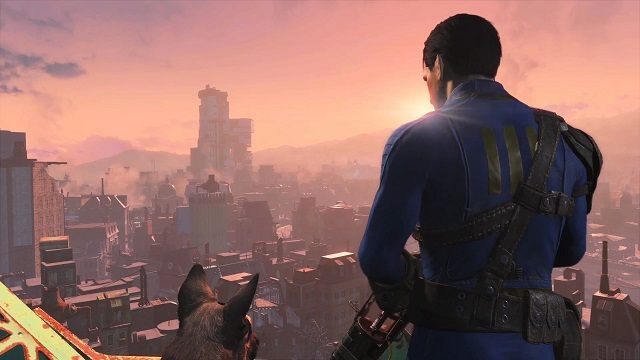 Fallout 4 hitem w cyfrowej dystrybucji. - Fallout 4 - w dniu debiutu sprzedano wiecej cyfrowych niż pudełkowych egzmeplarzy - wiadomość - 2016-02-23