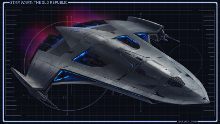 Prototyp statku szpiegowskiego X-70B Phantom - ilustracja #2