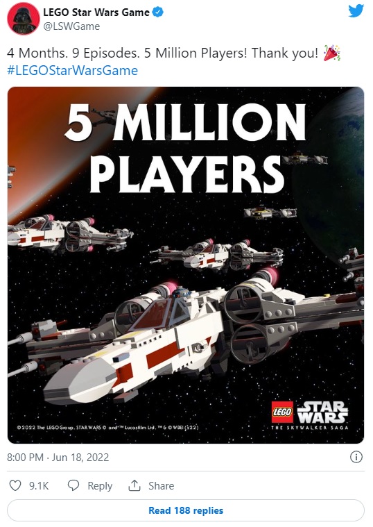 Sukces LEGO: The Skywalker Saga cieszy, ta gra na to zasłużyła - ilustracja #1