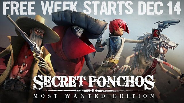 Secret Ponchos to zwariowana gra akcji utrzymana w klimatach Dzikiego Zachodu. - Secret Ponchos - darmowy tydzień z grą na Steamie - wiadomość - 2015-12-15
