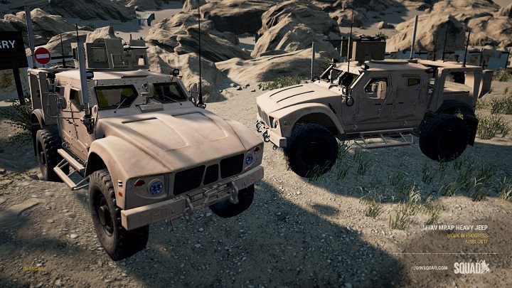 M-ATV MRAP Heavy Jeep. - Squad z kolejną dużą aktualizacją - wiadomość - 2017-05-02