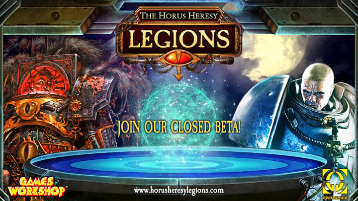 Na oficjalnej stronie ruszyły już zapisy na zamknięte beta-testy. - The Horus Heresy: Legions - zapowiedziano karciankę z uniwersum Warhammera 40,000 - wiadomość - 2017-10-31