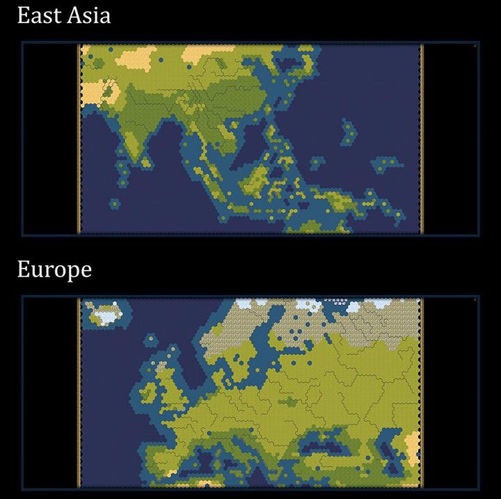 Civilization 6 - rodzaje map, zobacz różnice w przejrzysty sposób - ilustracja #4