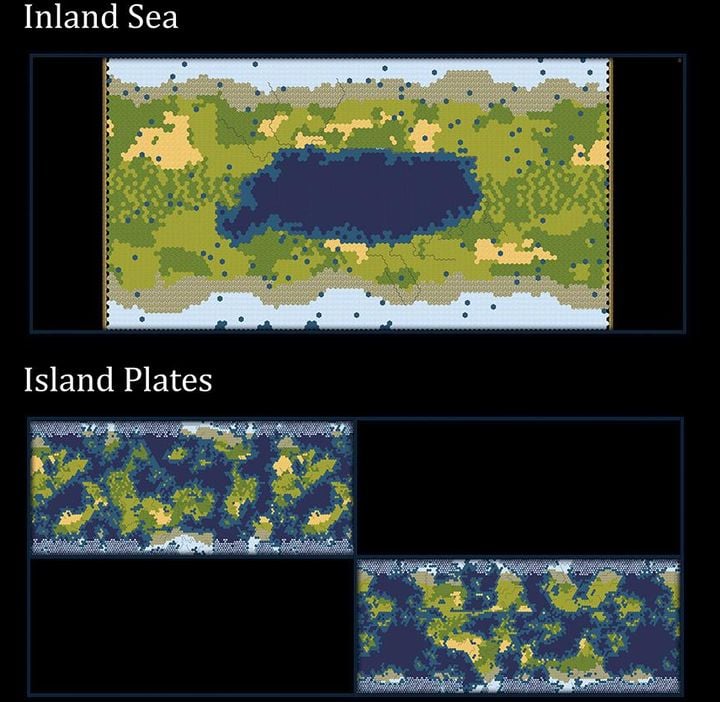 Civilization 6 - rodzaje map, zobacz różnice w przejrzysty sposób - ilustracja #6