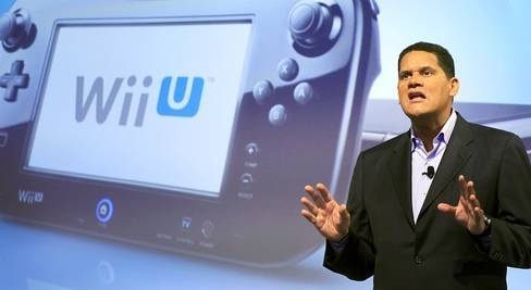Reggie Fils-Aime podczas prezentacji konsoli Wii U