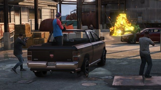 …jak i podczas wspólnych wypadów na miasto. - Grand Theft Auto Online – nowe szczegóły prosto od twórców - wiadomość - 2013-09-26