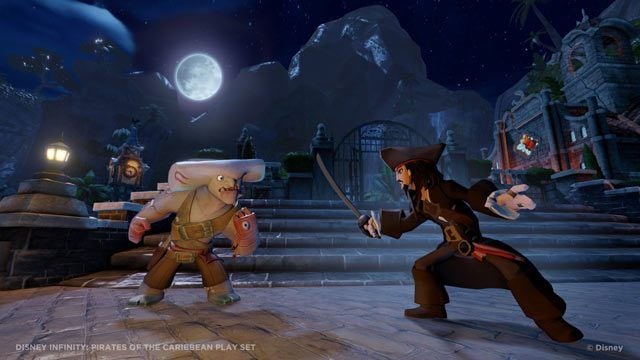 W grze nie mogło zabraknąć obecnie najsłynniejszego pirata na świecie. - Disney Infinity - powstaje konkurencja dla marki Skylanders - wiadomość - 2013-01-16