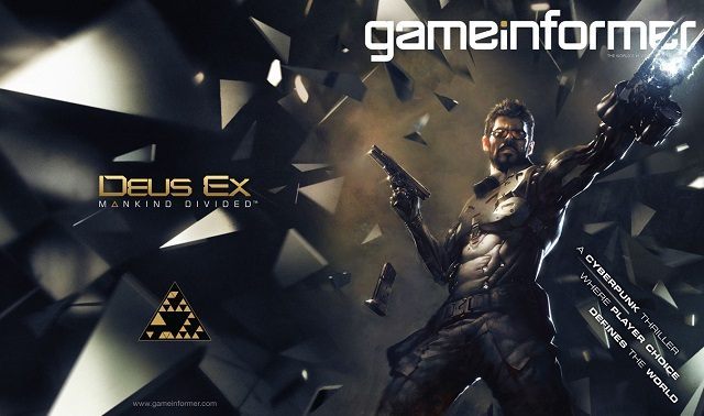 Deus Ex: Mankind Divided tematem przewodnim majowego numeru Game Informera. - Deus Ex: Mankind Divided zapowiedziane! Gra ukaże się na PC, PS4 i XOne - wiadomość - 2015-04-08