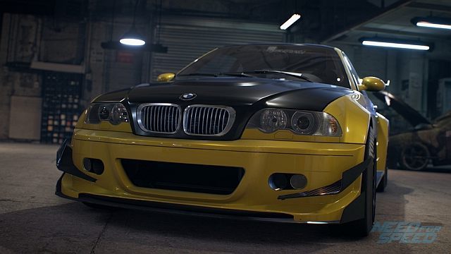 BMW M3 E46 to jeden z bonusów dla nabywców edycji Deluxe (ale nie ekskluzywny; nabywcy droższego wydania po prostu będą mieli ten wóz w garażu od startu, reszcie przyjdzie go kupić). - Need for Speed bez płatnych DLC i z 30 FPS-ami na konsolach - wiadomość - 2015-09-16