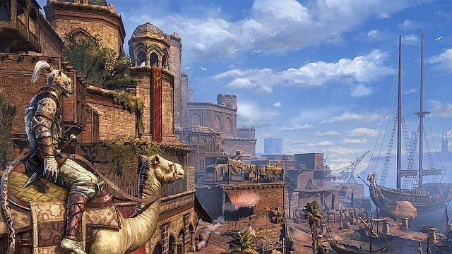 Po premierze DLC Thieves Guild zrobi się tłoczno na południu Hammerfell – to tutaj, w mieście Abah’s Landing, będzie mieć swoją siedzibę Gildia Złodziei. - The Elder Scrolls Online – wsparcie dla DirectX 12 i inne poprawki techniczne w drodze - wiadomość - 2016-02-03