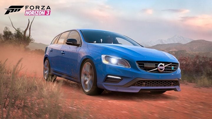 2015 Volvo V60 Polestar jednym z samochodów dostępnych w Rockstar Energy Car Pack. - Forza Horizon 3 - problemy z aktualizacją .37.2 i debiut Rockstar Energy Car Pack - wiadomość - 2017-01-04