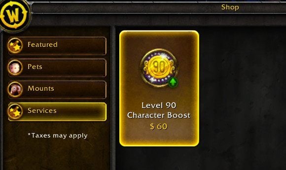 Czy płaci się czasem, czy gotówką, zdobycie 90 levelu a WoW-ie jest kosztowne (źródło: WoW Insider) - World of Warcraft – błyskawiczny awans na poziom 90 za 60 dolarów (plotki) - wiadomość - 2014-02-19