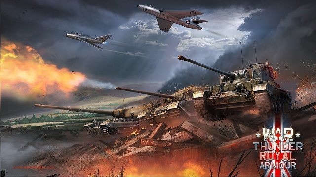 Siły Jej Królewskiej Mości zadebiutowały w War Thunder wraz z najnowszą aktualizacją. - War Thunder z aktualizacją 1.55 - debiut brytyjskich pojazdów - wiadomość - 2015-12-16