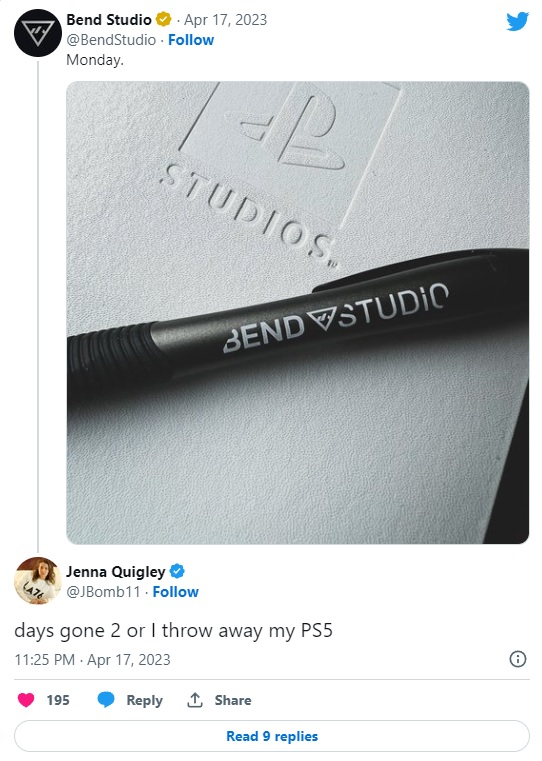„Days Gone 2 albo wyrzucę swoje PS5” - Bend nakręca fanów zagadkowym zdjęciem - ilustracja #1