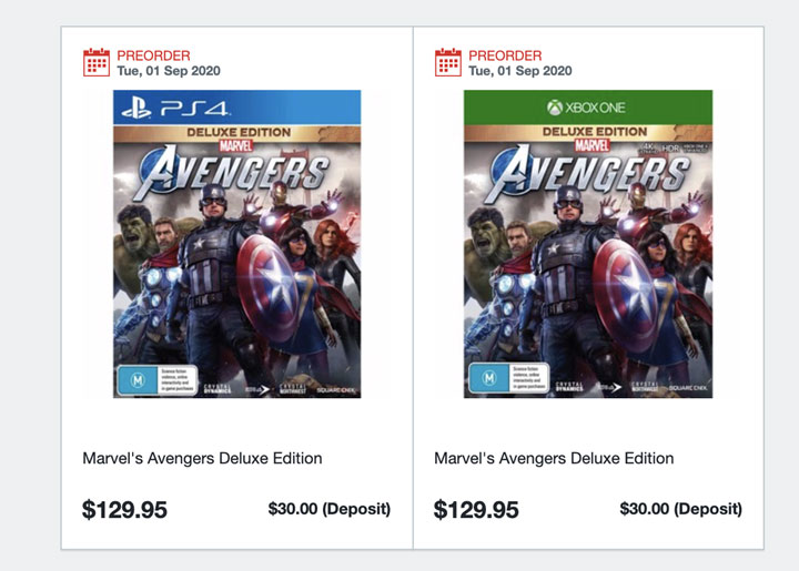 Ta sama cena, inna zawartość - fani Xboxa wściekli na Avengers - ilustracja #2