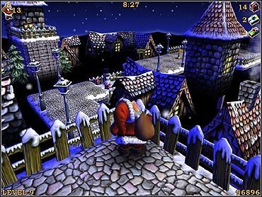 Święty Mikołaj znowu ma kłopoty - demo nowej gry zręcznościowej - ilustracja #1