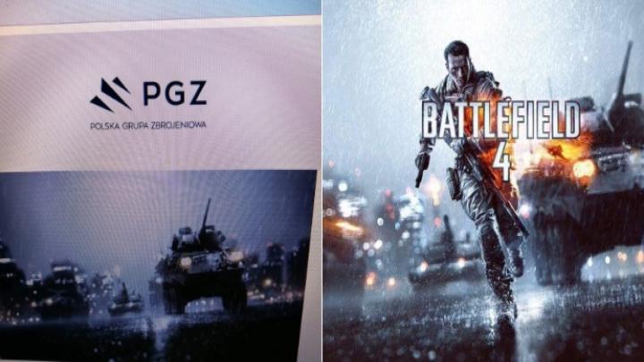 Nie ma żadnych wątpliwości, skąd pochodził materiał źródłowy. - Polska Grupa Zbrojeniowa „nieświadomie” wykorzystała grafikę z Battlefield 4 - wiadomość - 2018-08-29