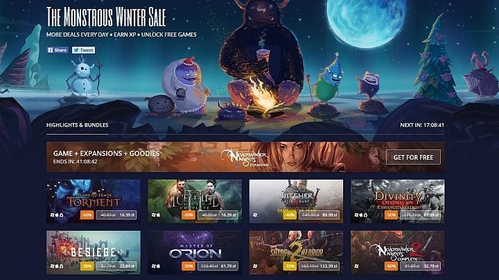 Rusza zimowa wyprzedaż na GOG.com – Neverwinter Nights za darmo - ilustracja #1