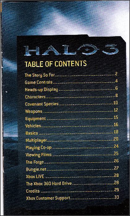 Instrukcja do Halo 3 wyciekła do sieci - ilustracja #1