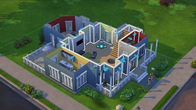 W trybie budowy też widać powiew świeżości… - The Sims 4 – spory wyciek screenów i informacji - wiadomość - 2013-08-16