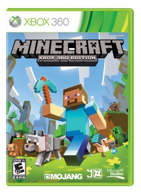 Pudełkowa wersja Minecrafta jest dostępna wyłącznie w Stanach Zjednoczonych i tylko na Xboksie 360