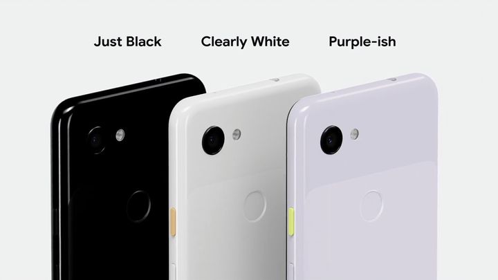 Google Pixel 3a i 3a XL pojawią się na rynku w trzech wariantach kolorystycznych. - Google zaprezentowało smartfony Pixel 3a oraz Pixel 3a XL - wiadomość - 2019-05-08