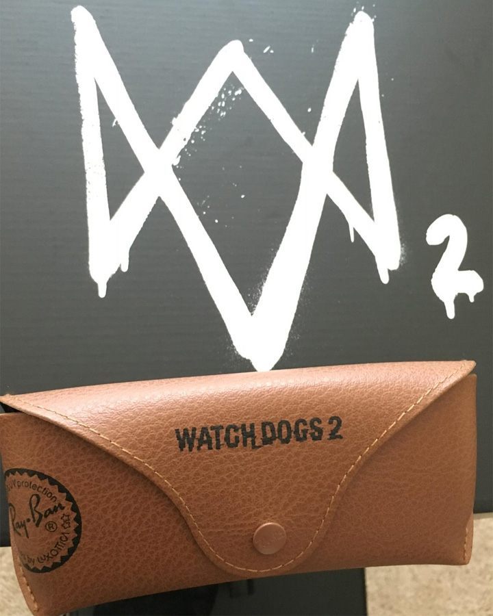 Futerał na okulary z logiem Watch Dogs 2. - Watch Dogs 2 zostanie ujawnione na tegorocznym E3? - wiadomość - 2016-06-02
