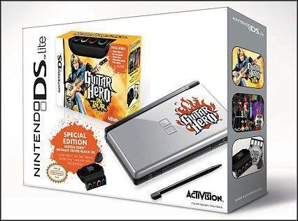 Limitowana edycja Nintendo DS Lite poświęcona Guitar Hero: On Tour oraz nowe utwory w grze - ilustracja #1