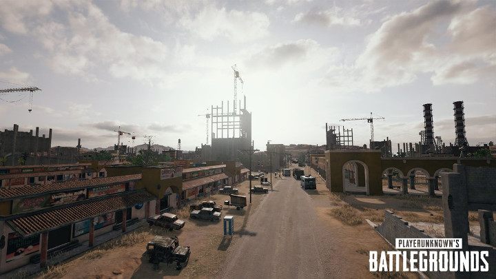 Bazar i uniwersytet. - Playerunknown's Battlegrounds – pustynna mapa okiem głównego twórcy - wiadomość - 2017-11-10