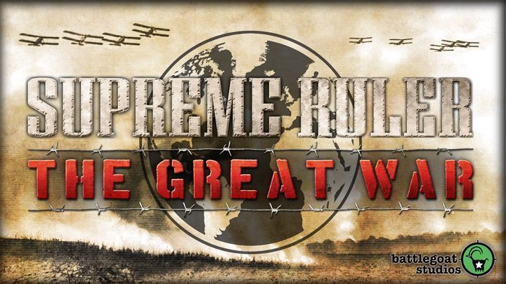 Na razie autorzy udostępnili jedynie obrazek z logo. - Zapowiedziano Supreme Ruler: The Great War - seria cofnie się do I wojny światowej - wiadomość - 2017-03-03