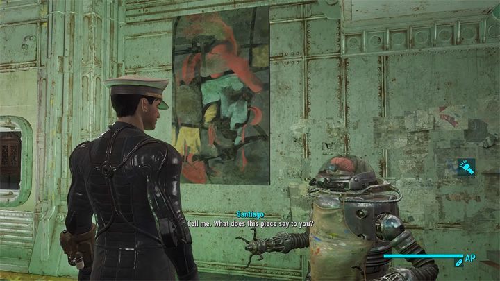 Nawet osobowości robotów są podobne. Np. jeden z nich jest ekspertem od malarstwa. - W Fallout 4: Far Harbor studio Bethesda skopiowało fanowski mod Autumn Leaves - wiadomość - 2016-07-15