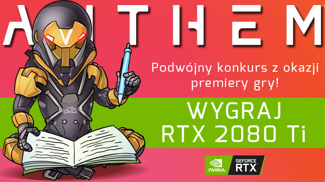 GeForce RTX 2080 Ti, headset Logitech oraz tablet graficzny do wygrania w konkursie na GRY-OnLine - ilustracja #1