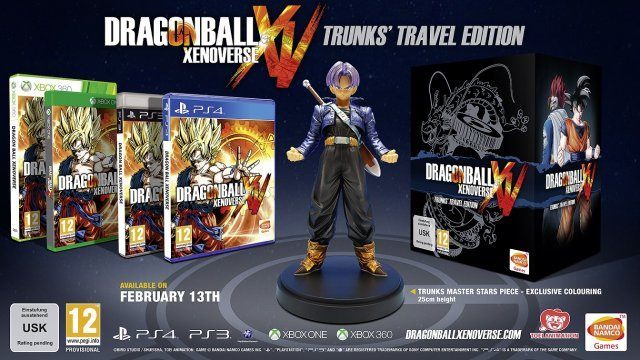 W edycji kolekcjonerskiej razem z grą zawita do nas Trunks - Dragon Ball: Xenoverse – Trunks w edycji kolekcjonerskiej, Vegeta SSJ4 w zamówieniu przedpremierowym - wiadomość - 2014-10-24