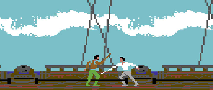 W 1987 roku taka grafika uchodziła na Commodore 64 za bardzo filmową. - 37 lat temu Sid Meier's Pirates! zmieniło branżę gier i karierę najsłynniejszego pecetowego projektanta - wiadomość - 2024-02-16