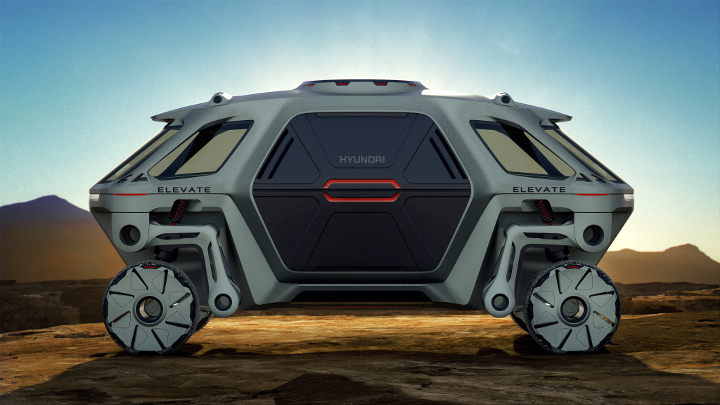 Kroczący samochód przyszłości - Hyundai rozwija projekt rodem z Transformers - ilustracja #1
