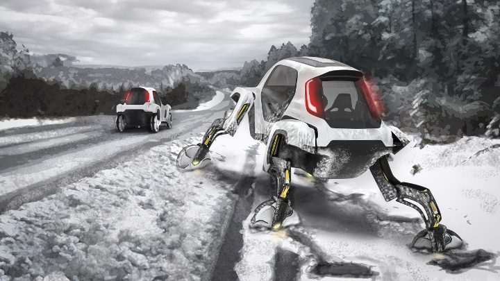 Kroczący samochód przyszłości - Hyundai rozwija projekt rodem z Transformers - ilustracja #3