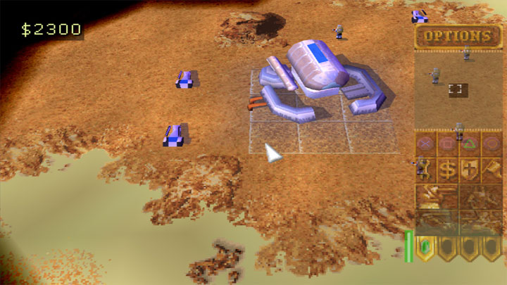 Dune 2000 na PlayStation przerabiało całą grafikę na 3D. Źródło fot. Westwood. - Dune II od studia Westwood było rewolucyjne. Na wydmach Arrakis narodził się gatunek RTS - wiadomość - 2024-03-08