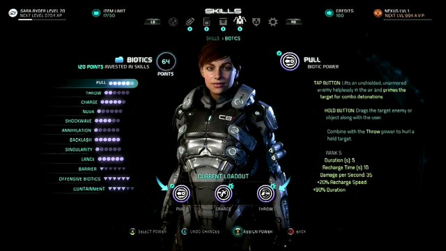 Mass Effect: Andromeda rozwój postaci i towarzysze (PL)