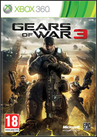 Gears of War 3 Game Box