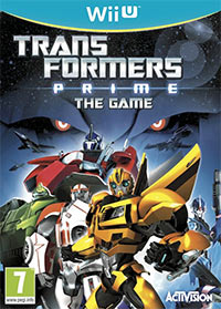 Okładka Transformers Prime: The Game (WiiU)
