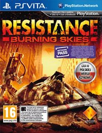Resistance: Burning Skies Game Box