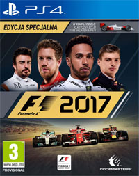 Okładka F1 2017 (PS4)
