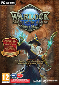 Warlock: Master of the Arcane Game Box