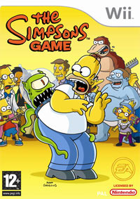 Okładka The Simpsons Game (Wii)