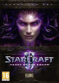 StarCraft II: Heart of the Swarm Game Box