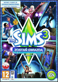 The Sims 3: Showtime Game Box