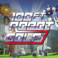 Game 100ft Robot Golf (PS4) Cover