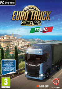 Euro Truck Simulator 2: Italia Game Box